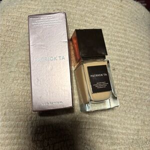 Patrick Ta major skin hydra luxe luminous skin perfecting foundation 13 Olive